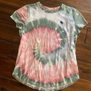 Abercrombie kids tie dye t-shirt - size 15/16